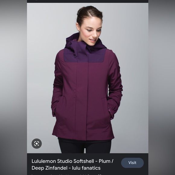 lululemon studio soft shell jacket - Picture 2 of 2